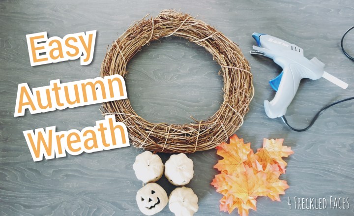 How to Make an Easy Autumn&nbsp;Wreath