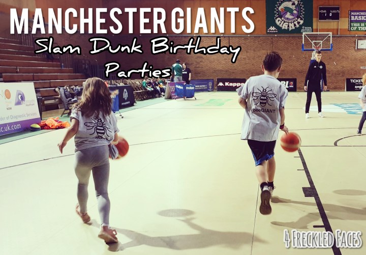 Manchester Giants Slam Dunk Birthday&nbsp;Parties
