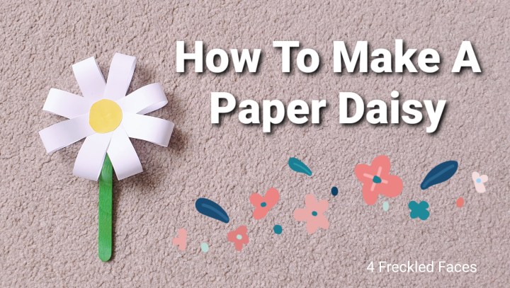 How To Make A Paper&nbsp;Daisy