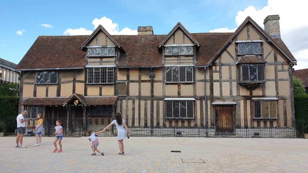 William Shakespeare's childhood home. Stratford-upon-Avon. England. 4 Freckled