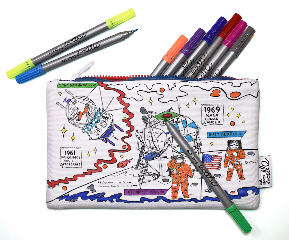 space explorer pencil case eatsleepdoodle